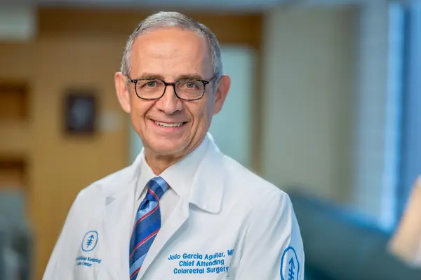 Dr. Julio Garcia-Aguilar, Chief of the Colorectal Service in the Department of Surgery. 