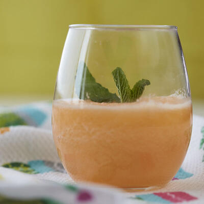 Cantaloupe and Mint Granita