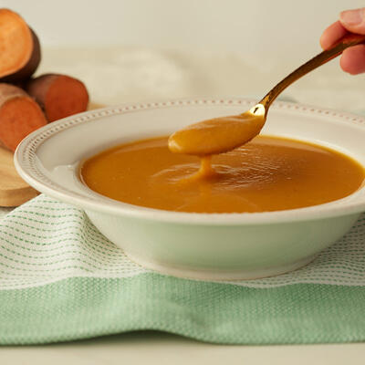 Sweet Potato and Leek Soup