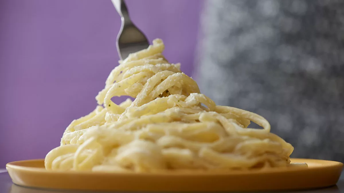 Greek Yogurt Fettuccini Alfredo