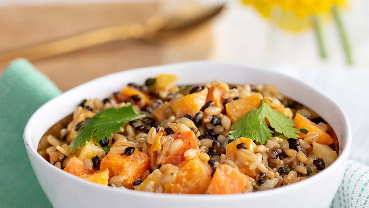 Barley Risotto with Butternut Squash