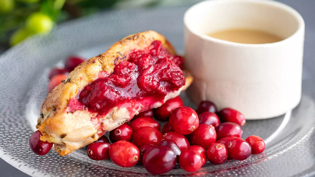 Cranberry-Stuffed Chicken Breasts