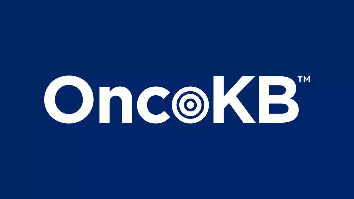 OncoKB logo in blue