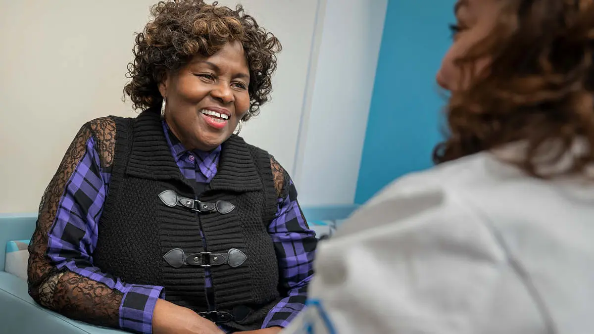 Ingrid Adams was treated at MSK for non-small cell lung cancer.