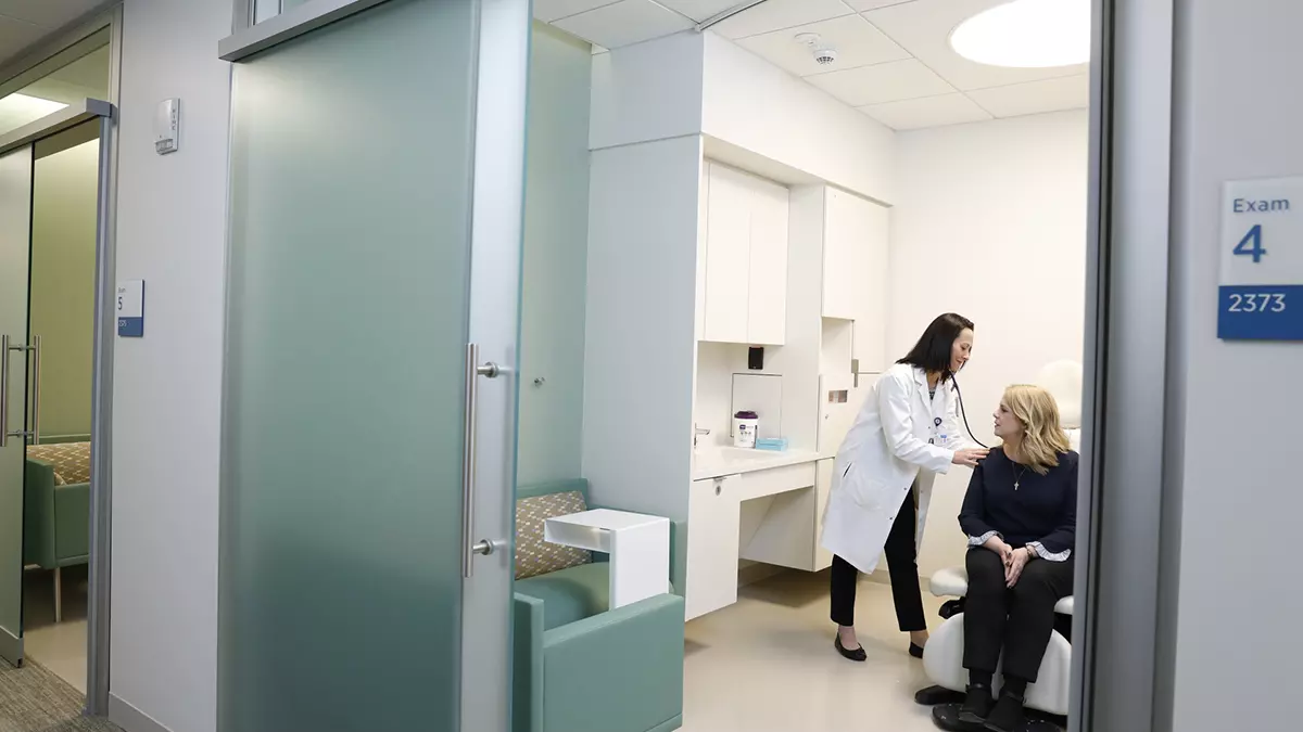 Nurse practitioner Kathleen Kronbichler