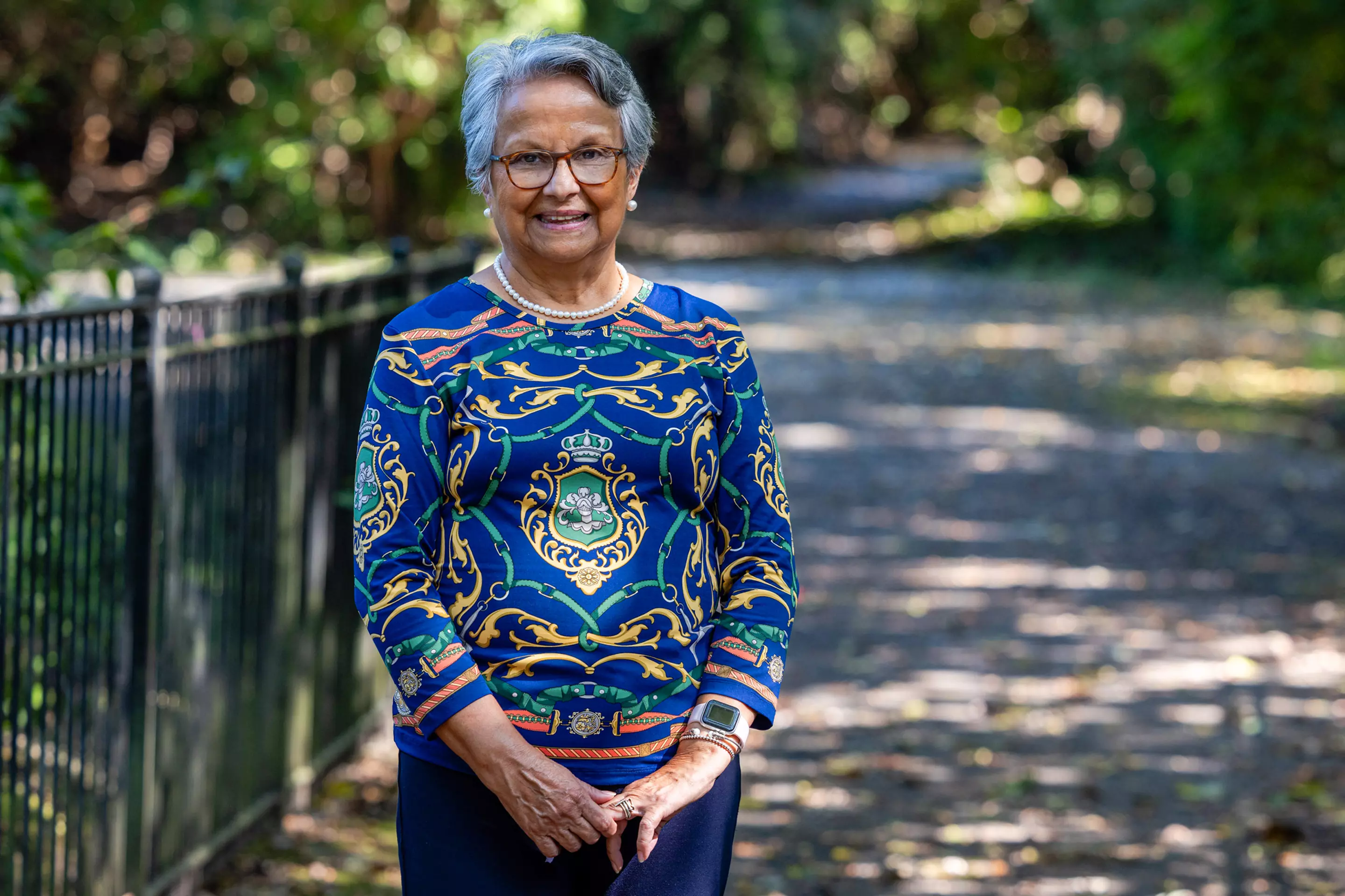 Beatriz, who had breast cancer and was treated at MSK